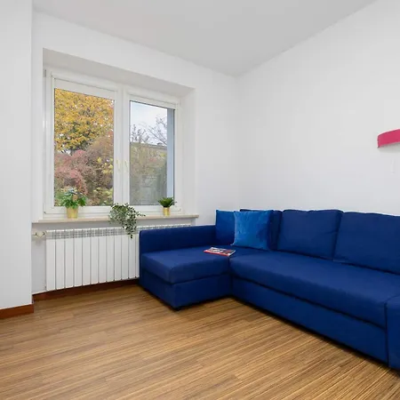 Apartment Mokotow Modern With Desk For Remote Work By Renters *