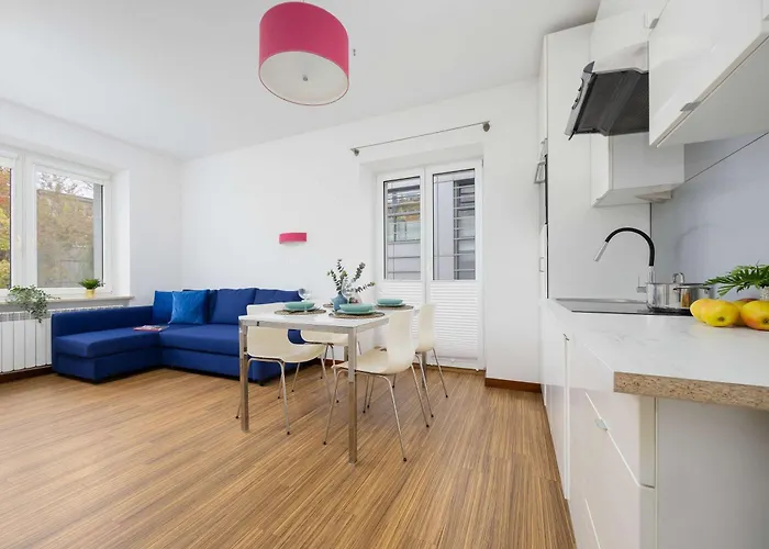 Lejlighed Mokotow Modern With Desk For Remote Work By Renters *
